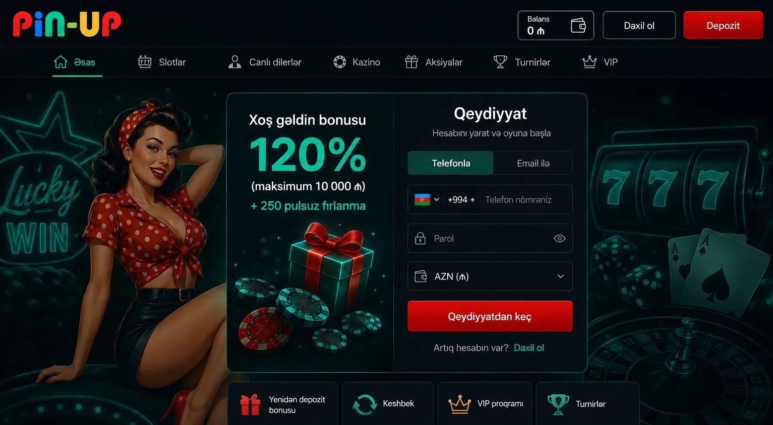 Pin Up Casino giriş problemləri — Pin Up giriş
